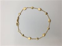 Bracciale Donna Bracciale in oro maglia in Oro giallo SON BR OG MAGLIA/OVALI Soma Gioielli G.3.4